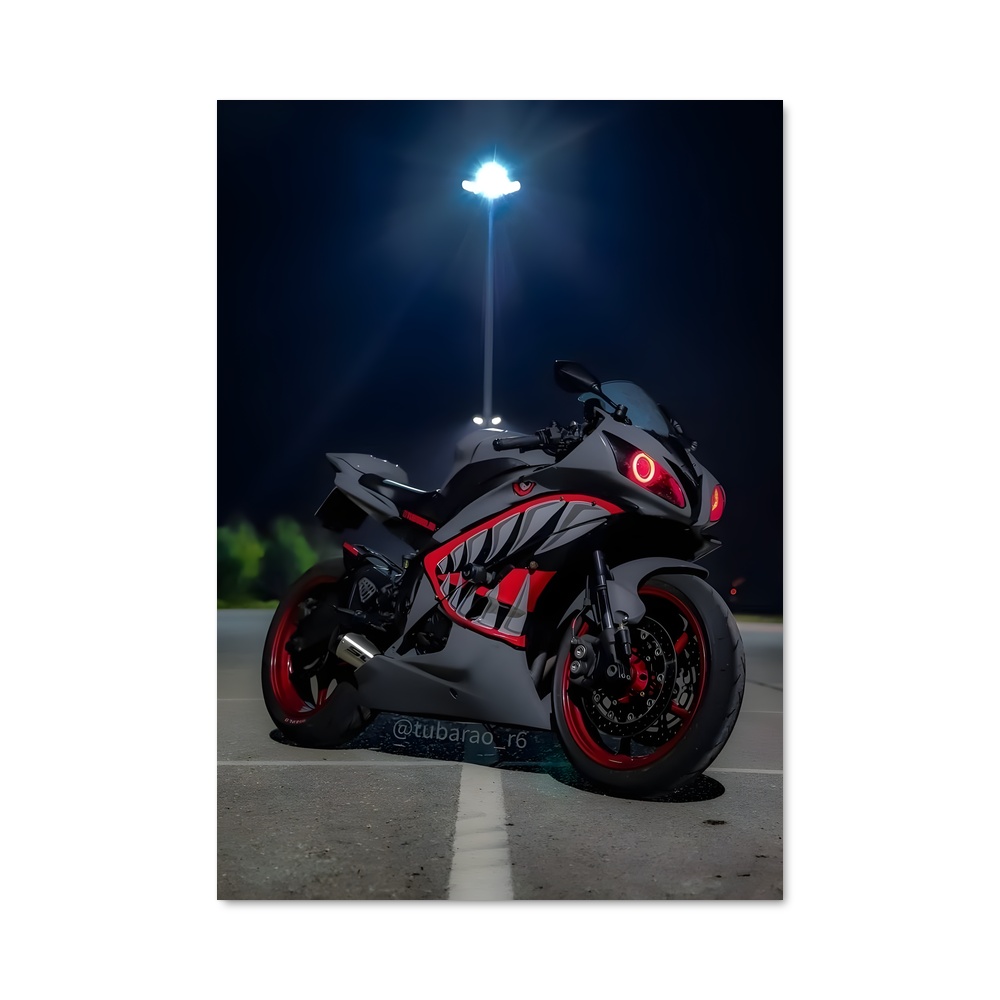 Poster Nuit de la Moto – affiche Honda Moto